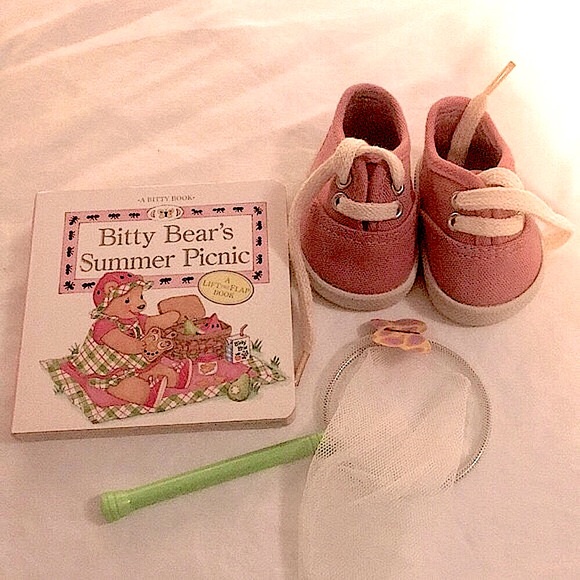 American Girl Bitty Baby 2001 Watermelon Picnic Set - retired - Picture 3 of 3